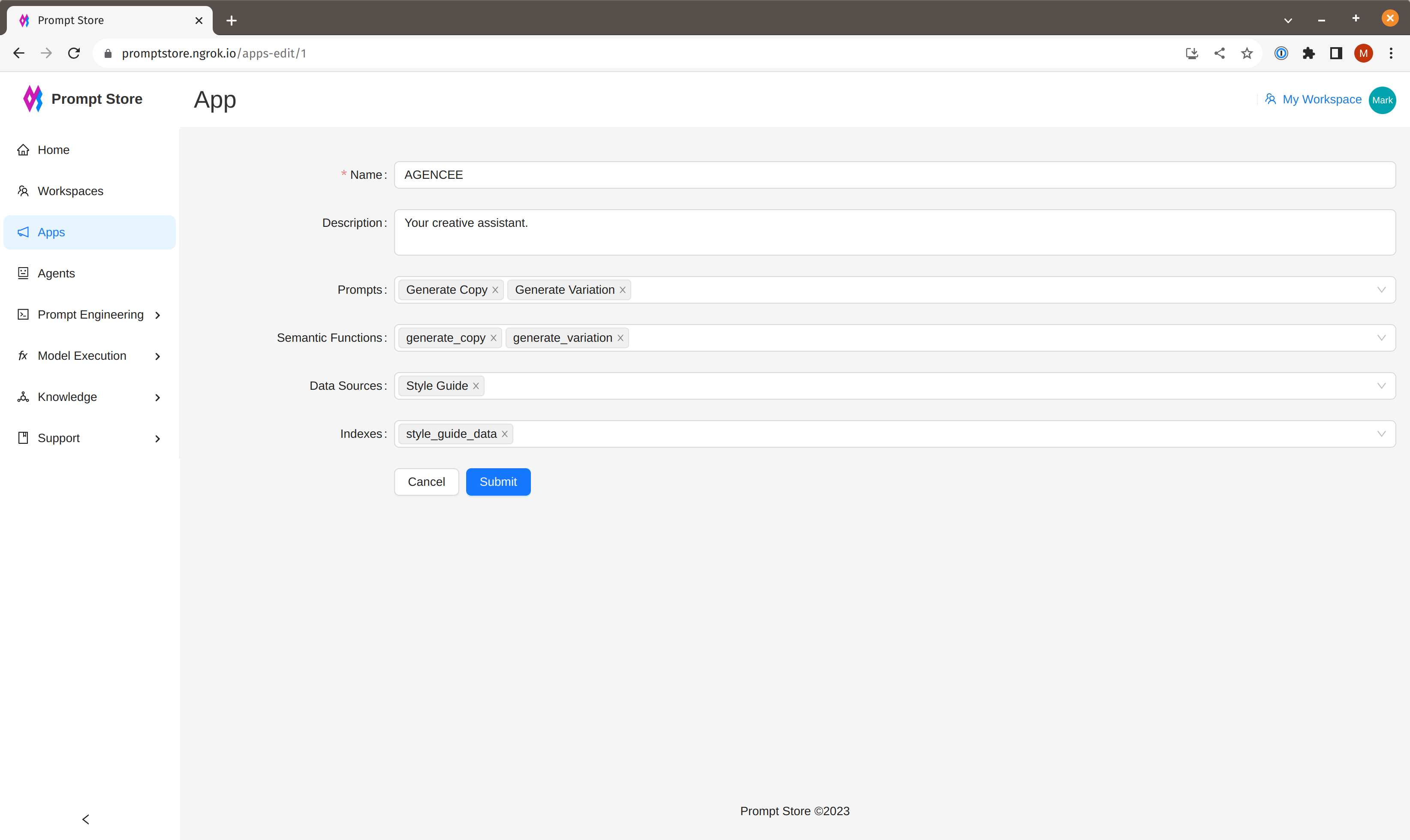 App Form